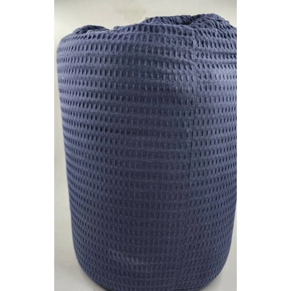 Levtex Home Cloud Cuddly Waffle Textured 3-Pc. Comforter Set Full/Queen Navy
